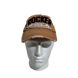 Rocker Revolution Blue 43 Jeans Strapback Adjustable Hat Cap